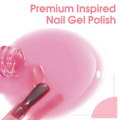 Larvall Beautpal Milky White Jelly Nude application closeup explaining layering for depth.