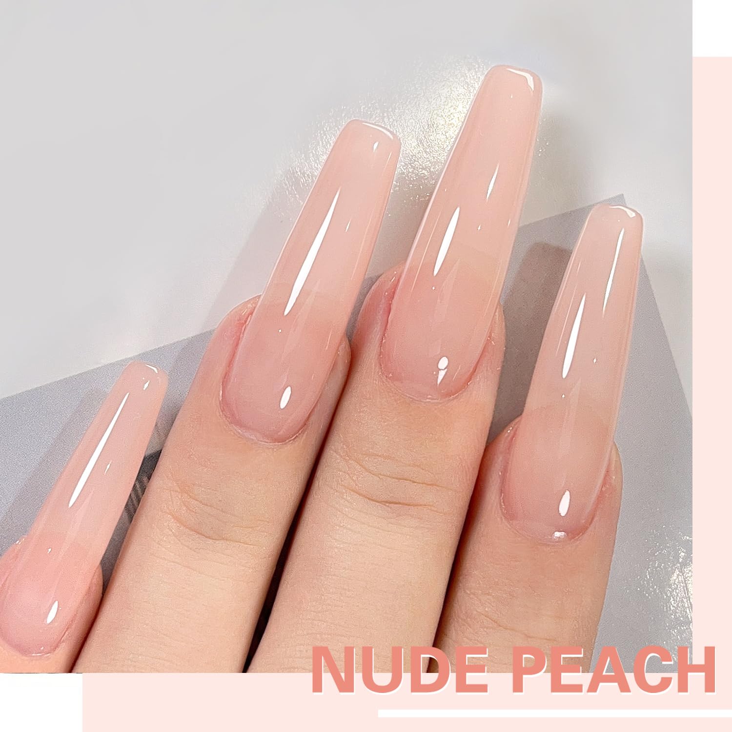 Larvall Beautpal Nude application in progress for smooth, even coverage.