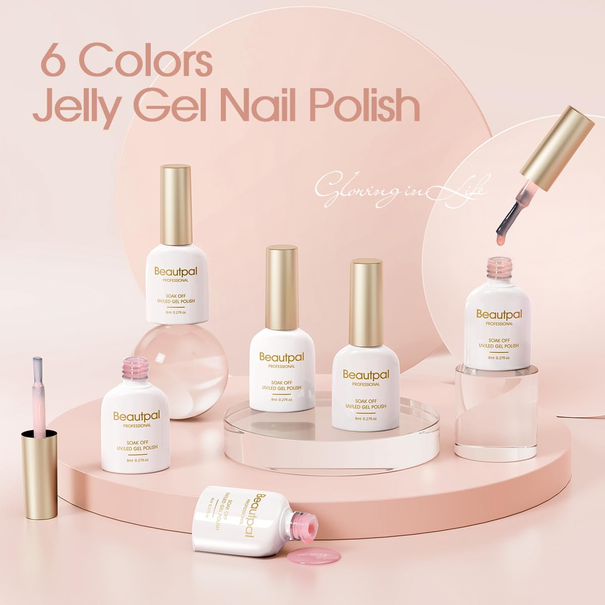 Larvall Beautpal Nude uses natural resin and low odor.