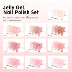 Larvall Beautpal sheer gel layering demonstrates buildable opacity for subtle nails