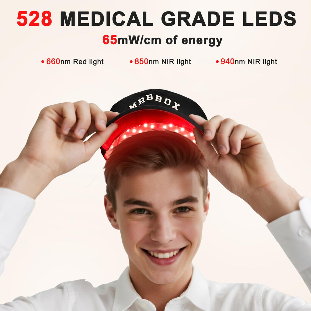 Laser Hair Growth Cap breathable material supports comfort during extended wear.
