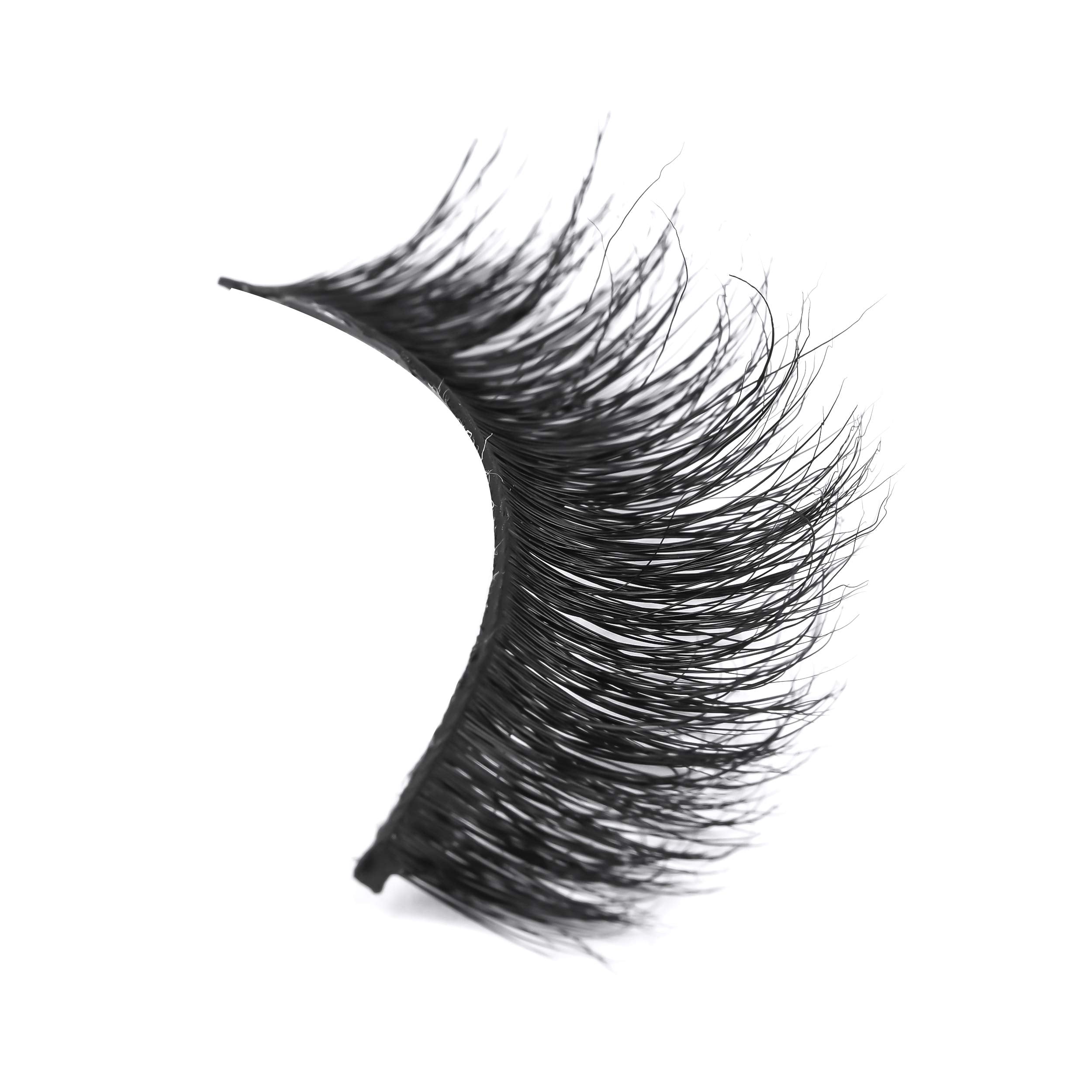 Easy application LASGOOS lashes save time during makeup routines.