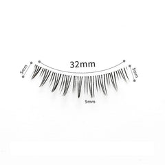 LASGOOS handmade synthetic lashes offer lightness and easy application.