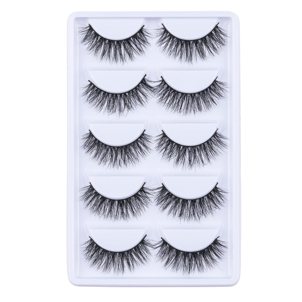 LASGOOS luxurious Siberian mink 3D lashes for lightweight daily wear and natural volume.