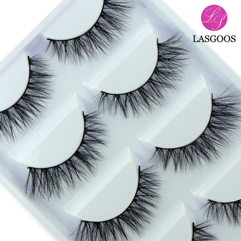 LASGOOS natural-look lashes A04 image3 delivering wispy, easy-to-maintain daily vibe