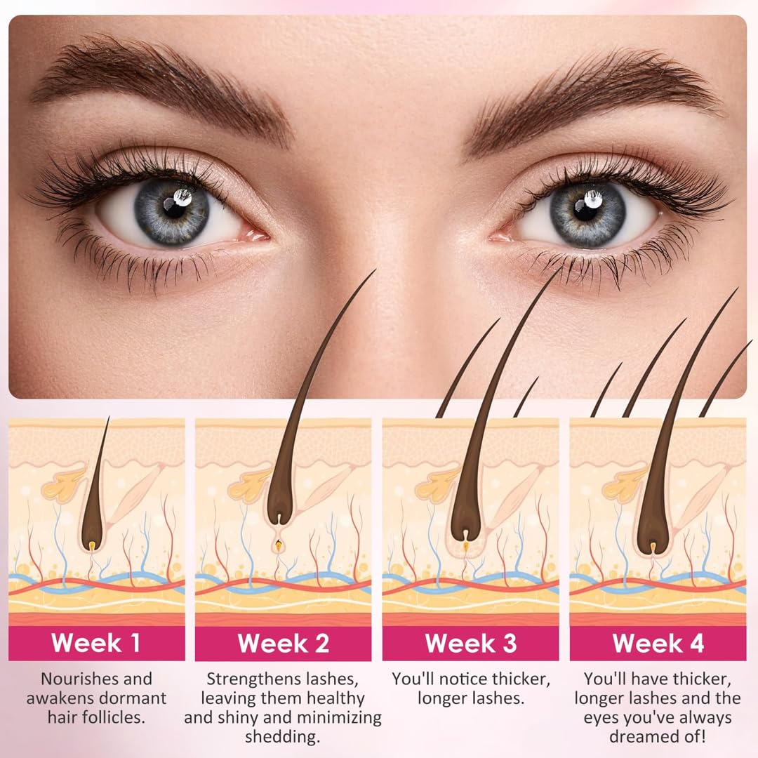 LASH by Maya Serum glossy lashes with natural shine
