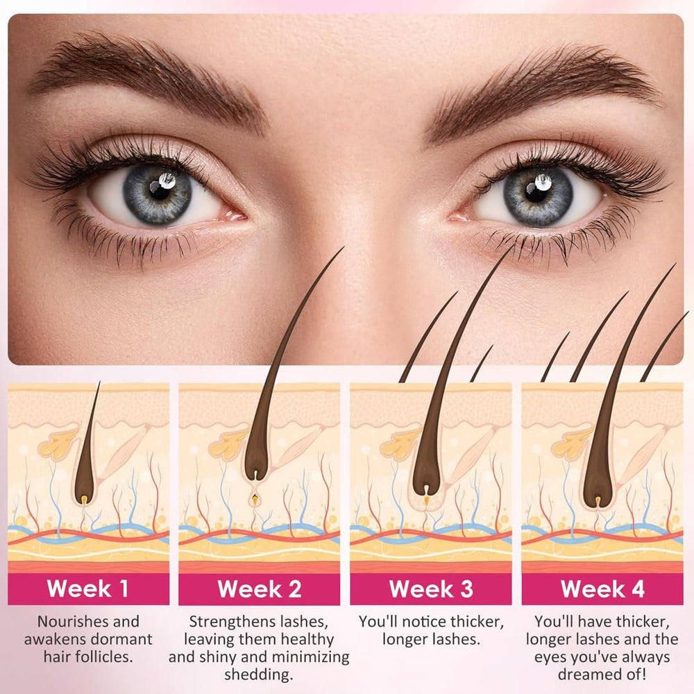 LASH by Maya Serum glossy lashes with natural shine
