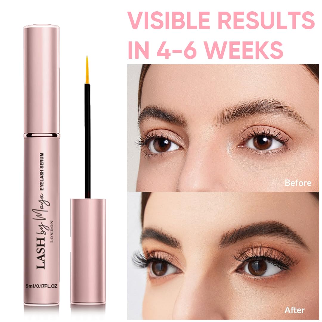 LASH by Maya Serum in-use scene showing daily routine