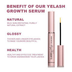 LASH by Maya Serum tube displayed with sleek packaging for travel