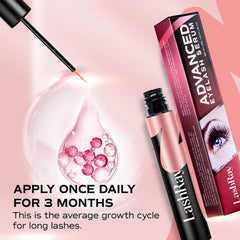 LashRay applicator closeup demonstrating precise daily application.