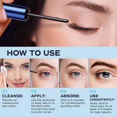 LashRay compact 0.1 oz packaging for on-the-go touch-ups.