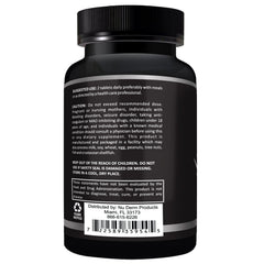 Lashtastic capsules on white surface highlight non-GMO gluten-free formula