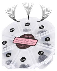 LASHVIEW 1000 Fans premade lash fans bulk displayed for efficient application