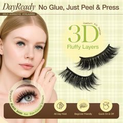 LASHVIEW cat-eye wispy lashes enhancing daily glamour