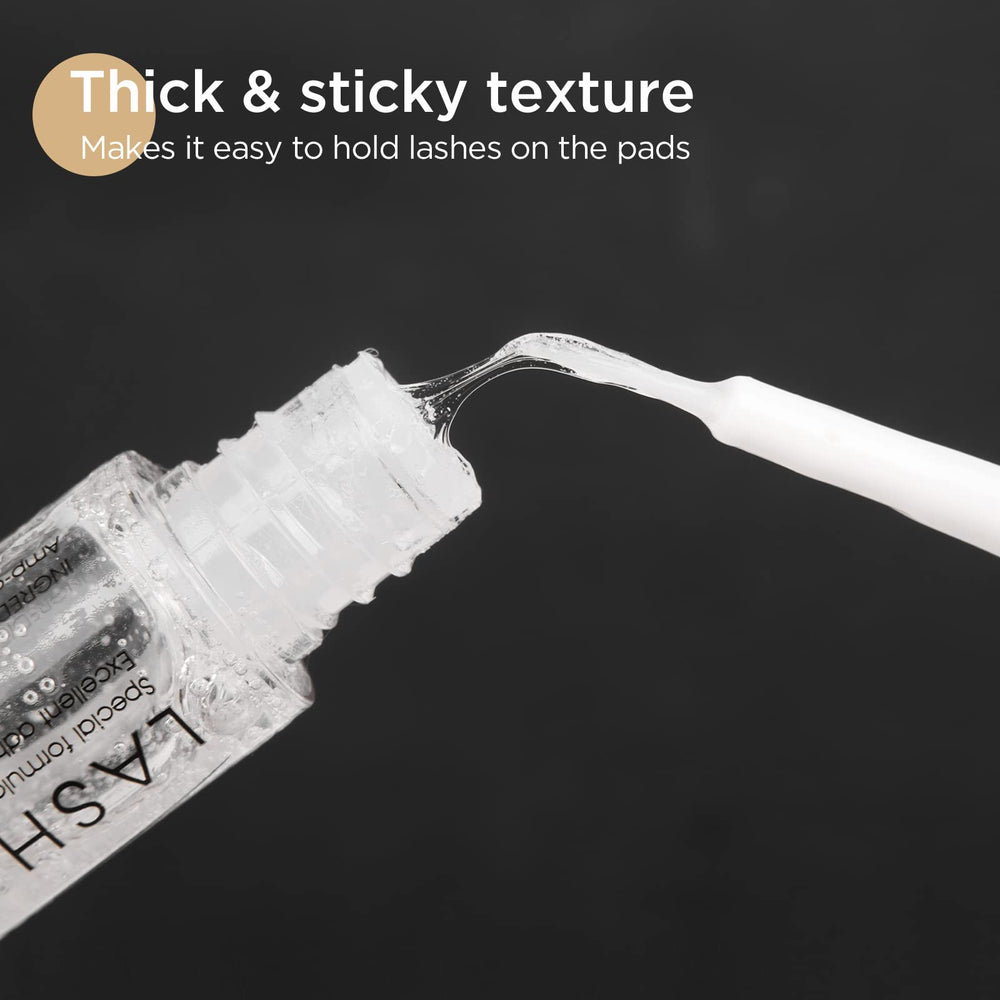 LASHVIEW eyelash perm adhesive with fast-drying formula for precise lift