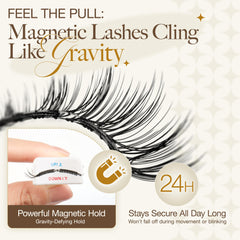 LASHVIEW All-day hold magnets provide secure wear during daily activities