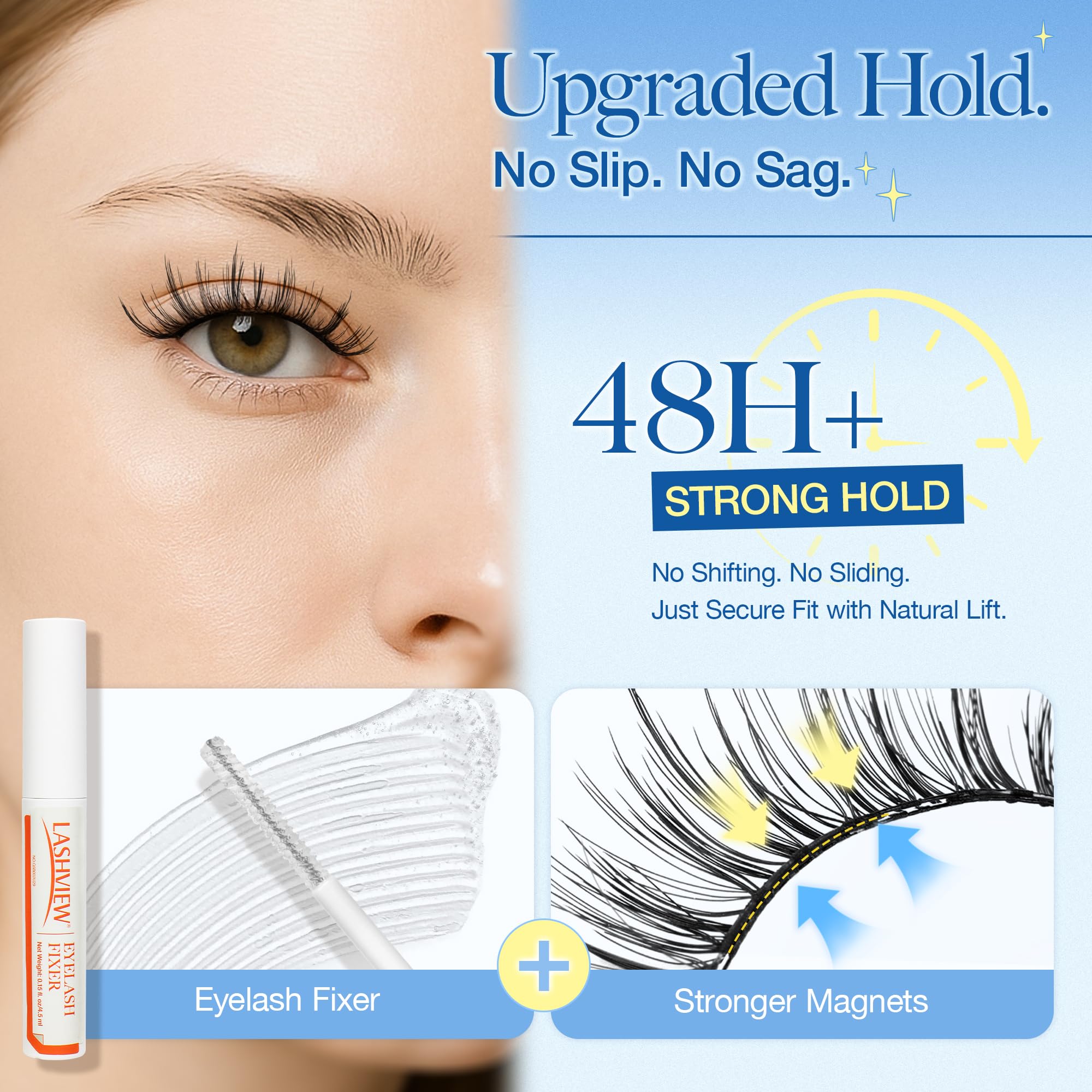 LASHVIEW RC25 natural-look lashes blend seamlessly with your eyes