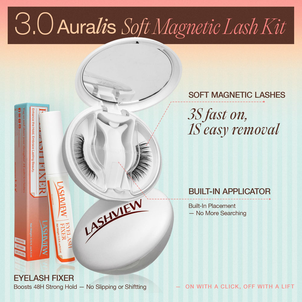 LASHVIEW reusable lashes up to 100 uses with proper care