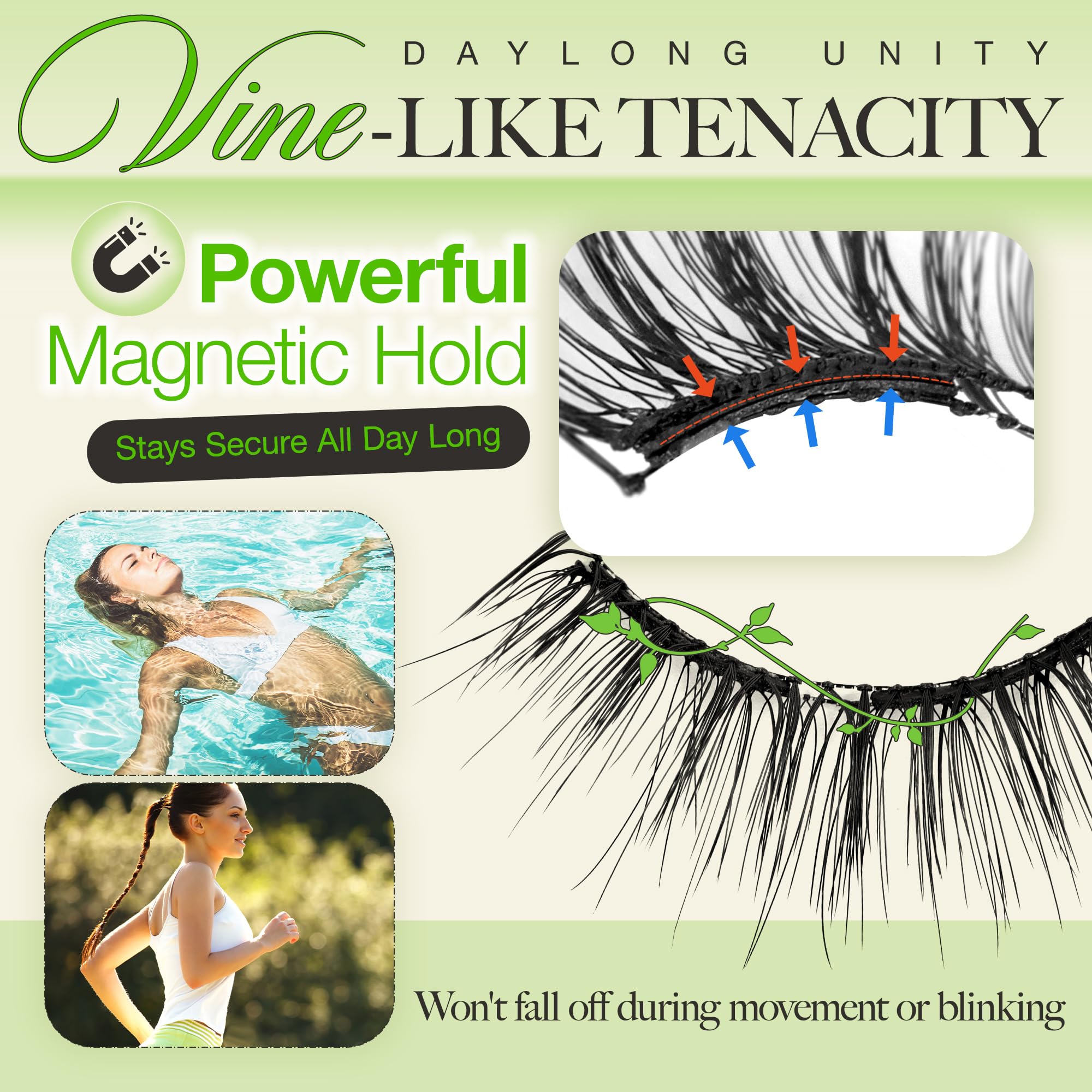 LASHVIEW reusable magnetic lashes packaging highlights sustainability