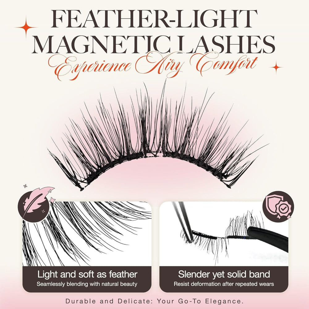 LASHVIEW reusable magnetic lashes support sustainability and cost savings
