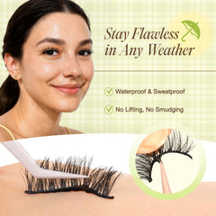 LASHVIEW soft-band lashes deliver comfortable all-day wear