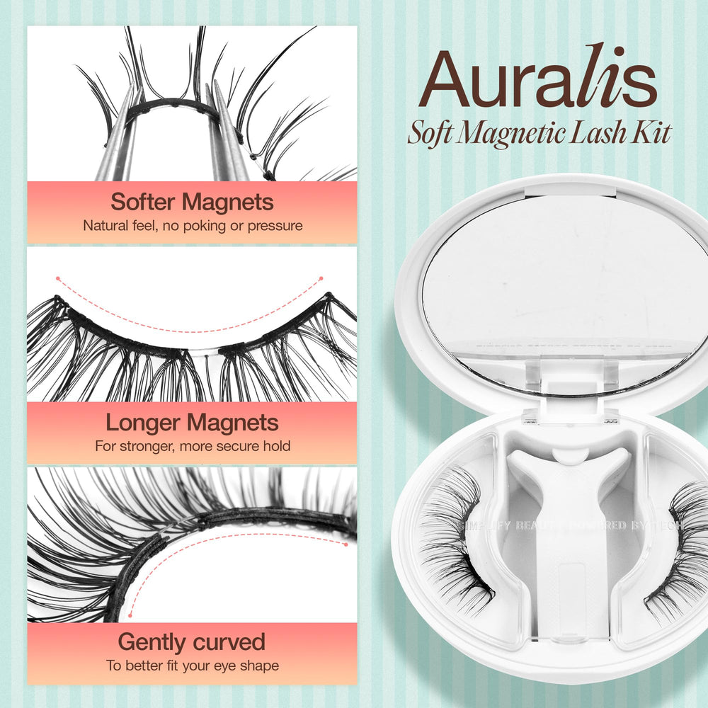LASHVIEW compact box with all-in-one lash kit for travel.