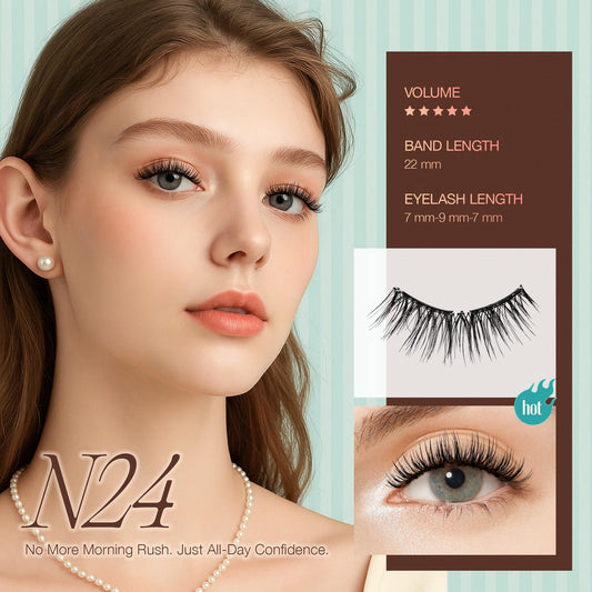 LASHVIEW ultra-thin 0.17mm magnets for comfortable wear and secure hold