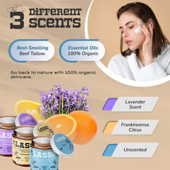 LASSO TALLOW body-hydration use-case for daily refreshment.