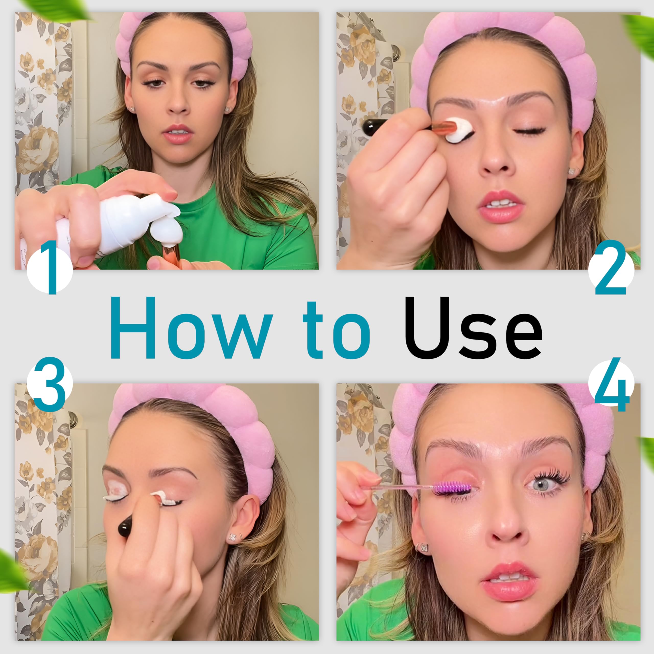 Lasting Lashes on-the-go lash cleaner with brush for quick cleansing