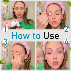 Lasting Lashes on-the-go lash cleaner with brush for quick cleansing