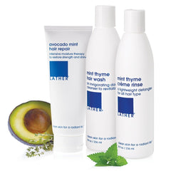 LATHER Appoint-Mint masking tube shown for weekly nourishment.