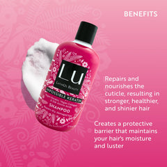 Latinus Beauty Rescue Impossible Keratin Shampoo foam demonstrates rich lather for even distribution