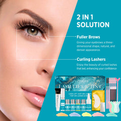 LATORICE Lash Lift Kit brow lamination option for defined brows.