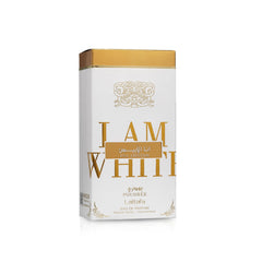Lattafa Ana Abiyedh Poudree musk heart hints at warmth