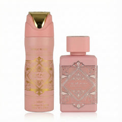 Gift-ready packaging display for Lattafa Noble Blush set.