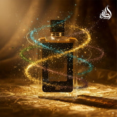 Lattafa Ejaazi amber glow enhances evening versatility