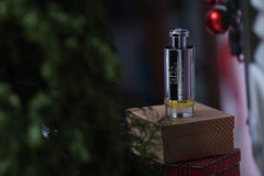 Lifestyle shot of Lattafa Khaltaat Al Arabia Royal Delight, unisex aroma