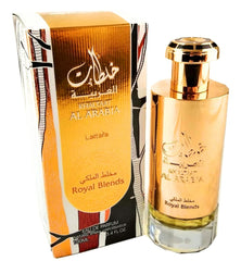 Lattafa Khaltat Al Arabia packaging highlighting size and gift-ready presentation