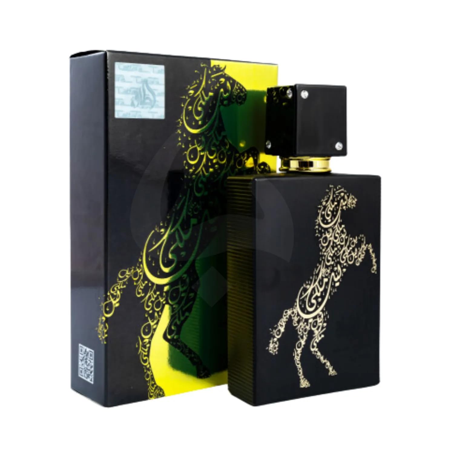 Lattafa Lail Maleki EDP woody base detail suggesting lasting presence