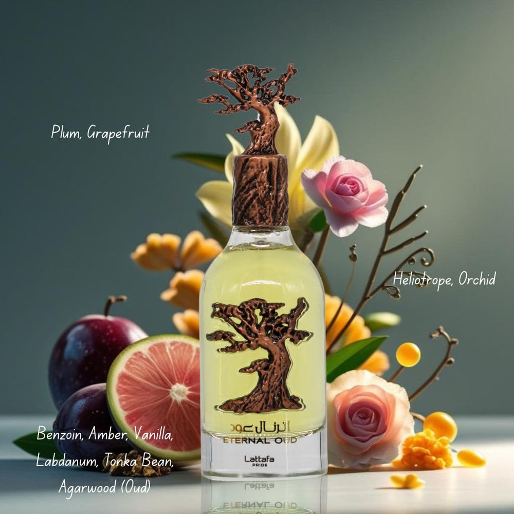 Lattafa Pride Eternal Oud mini 20ml, perfect travel companion.