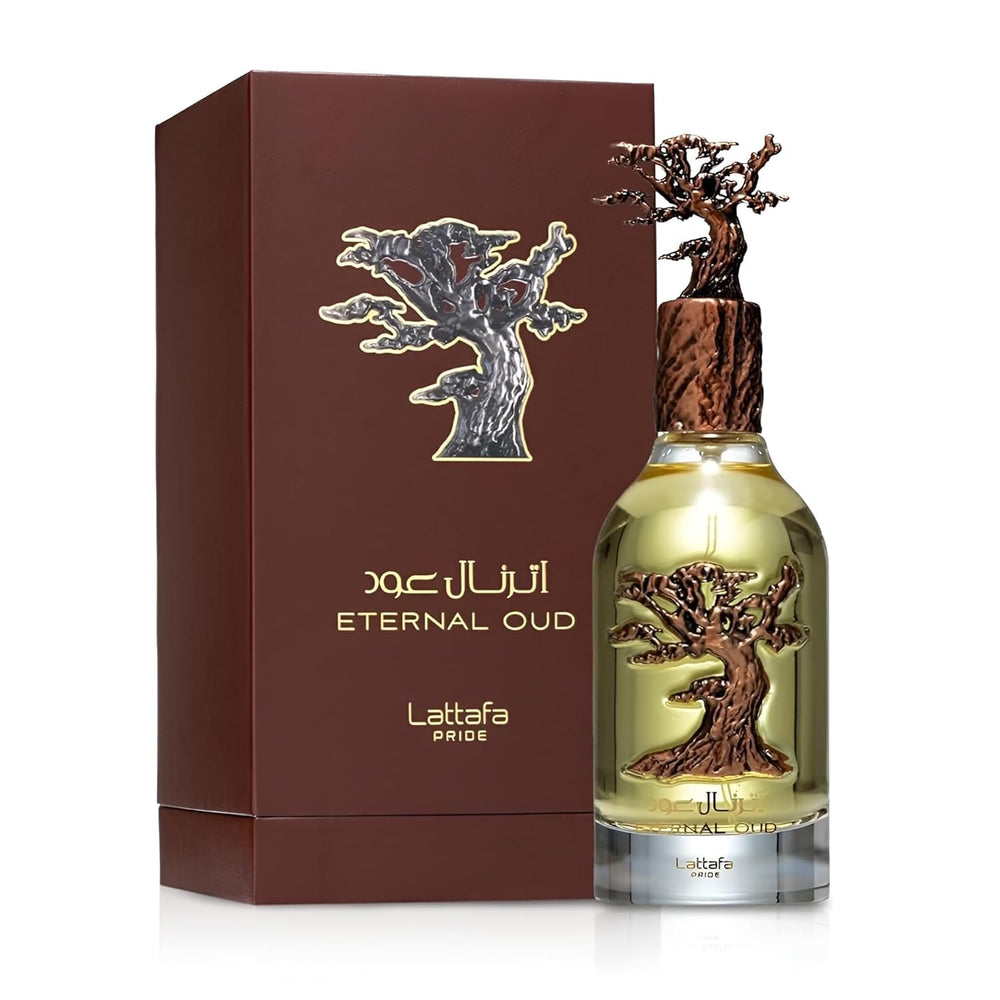 Lattafa Pride Eternal Oud packaging showcasing premium presentation.