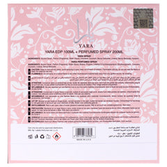 Lattafa Yara Gift Set wrapped ready for gifting.