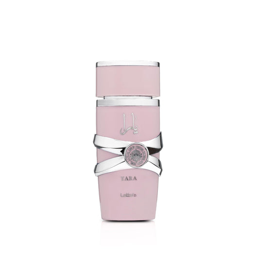 Lattafa Yara vanilla fragrance bottle with long-lasting aroma for romantic evenings.