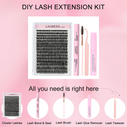 LAUBESS LASH bond and seal dual-side visual for even glue application and stronger hold