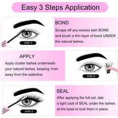 LAUBESS remover for safe, gentle lash removal after wear