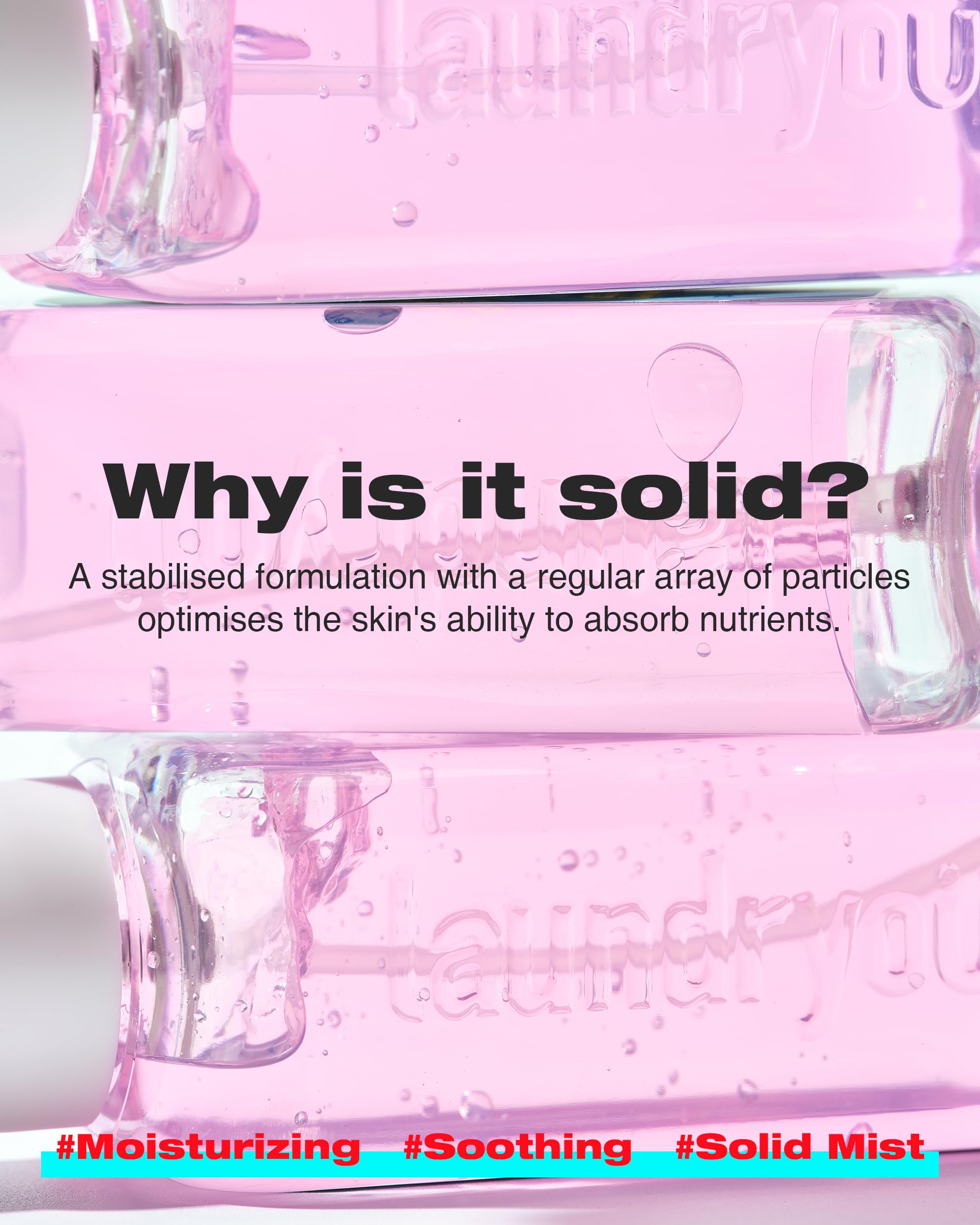 LAUNDRYOU fragrance-free hypoallergenic label indicating sensitive-skin safety