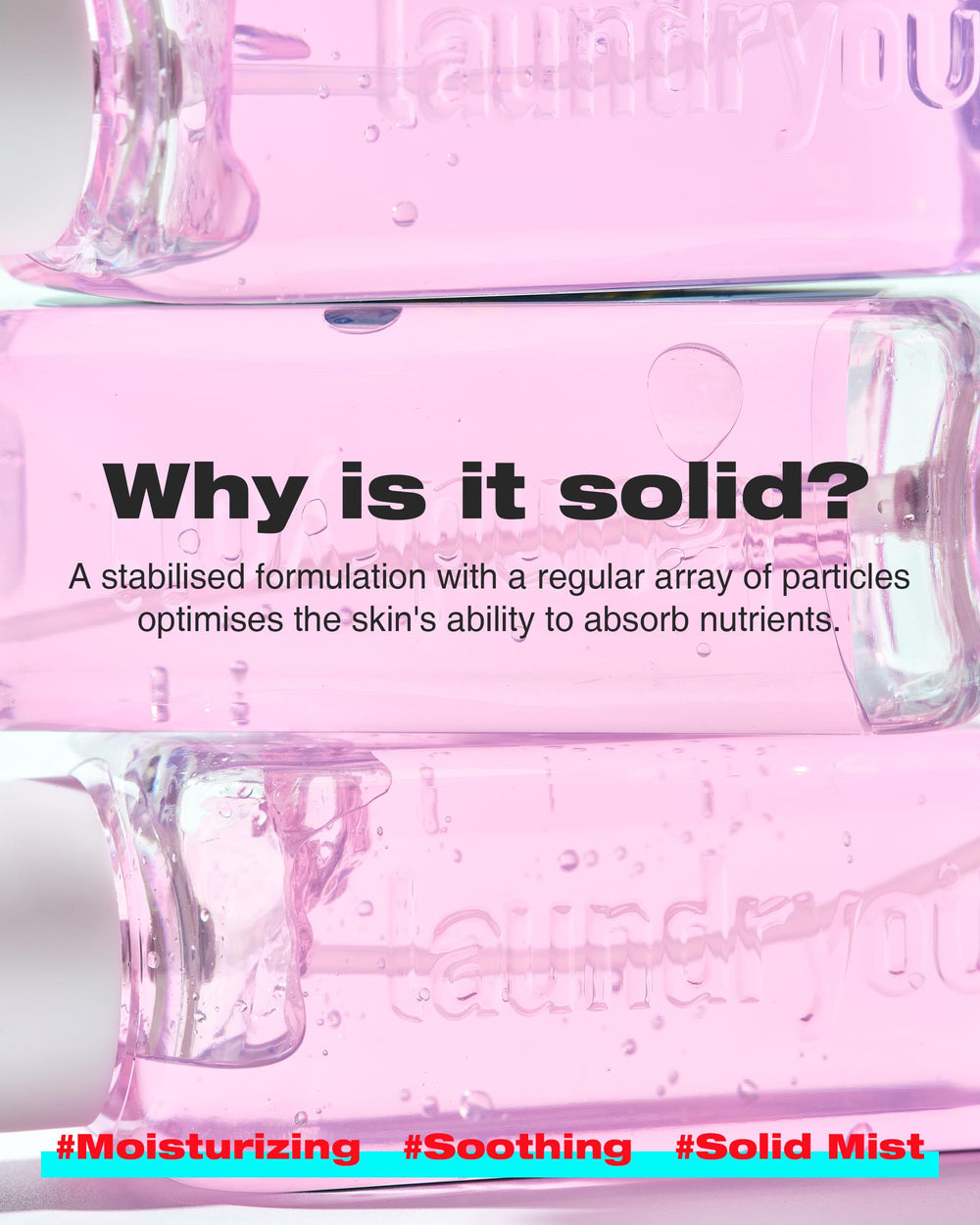 LAUNDRYOU fragrance-free hypoallergenic label indicating sensitive-skin safety