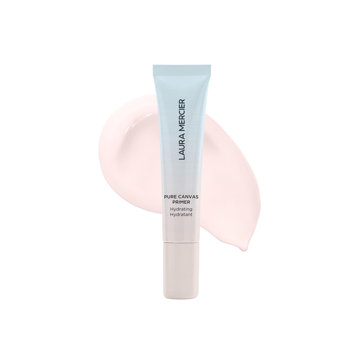 Laura Mercier Pure Canvas Primer hydrating bottle helps makeup last longer