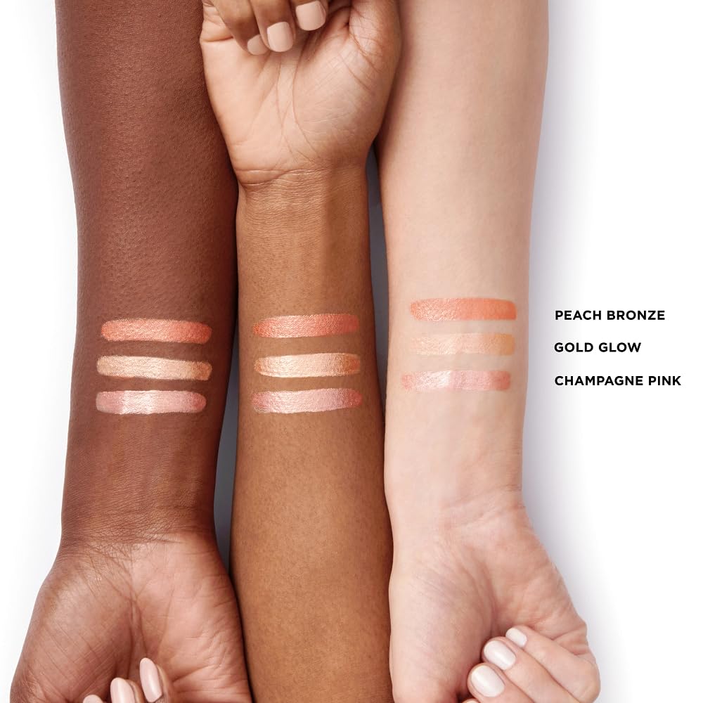 Laura Mercier RoseGlow eye radiance enhances lids with soft shimmer.