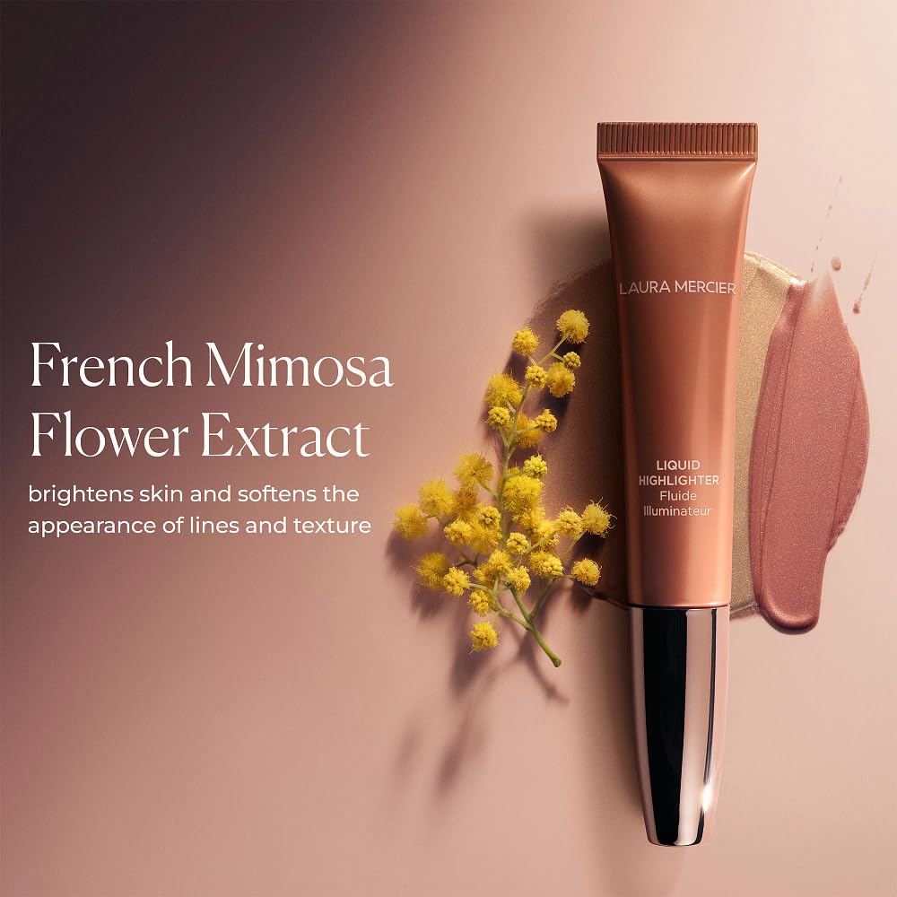 Laura Mercier RoseGlow soft-focus finish delivers light-reflecting glow.